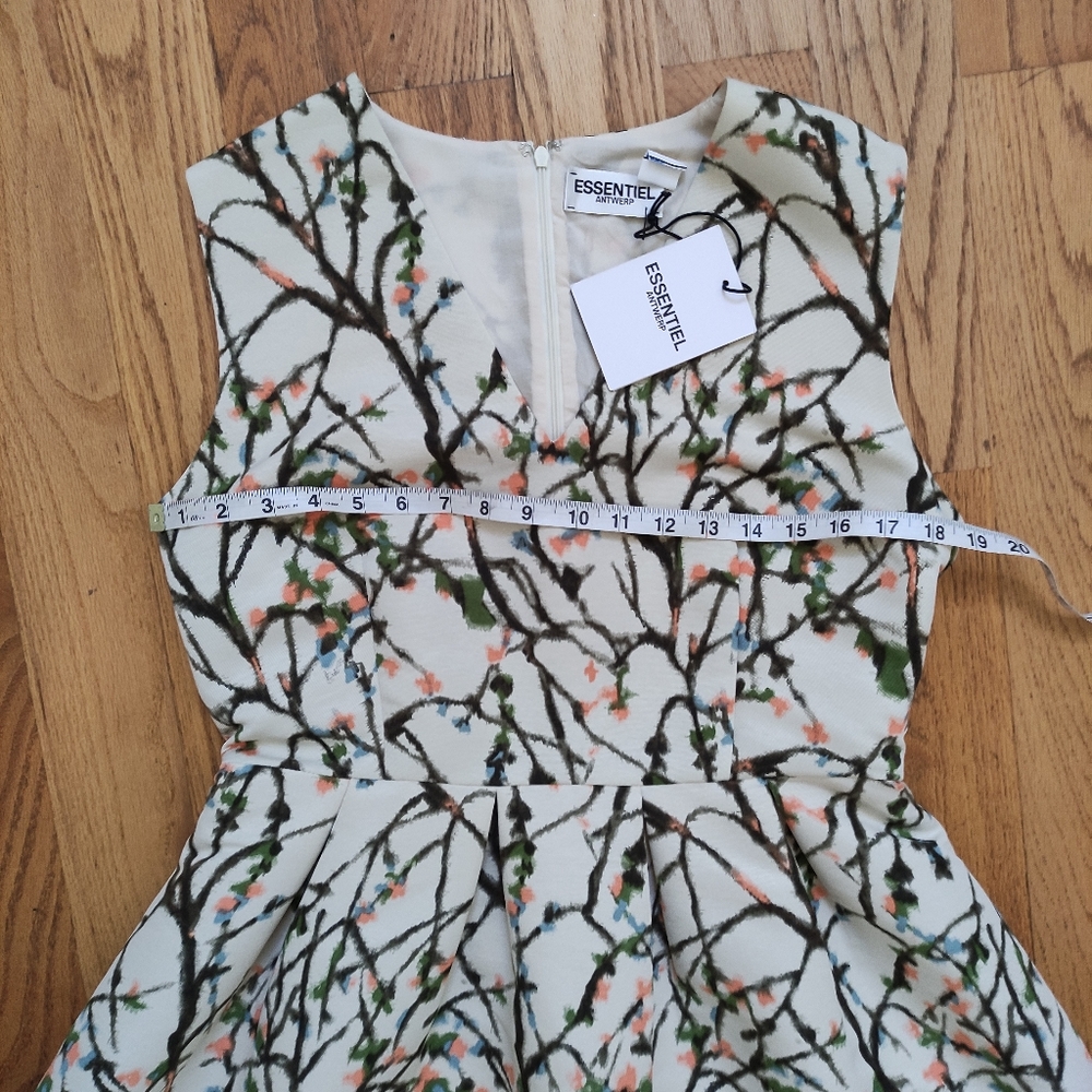 ESSENTIEL ANTWERP NARMONY DRESS OFF WHITE 42/10 - Picture 11 of 15